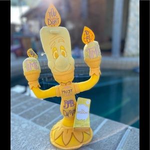 Lumiere Disney Wisdom Plush NWT